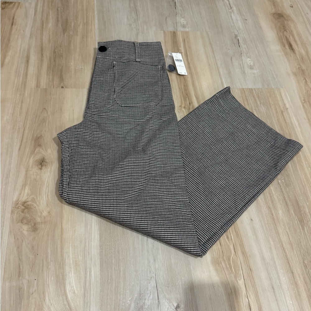 Black and White Checkered Pants